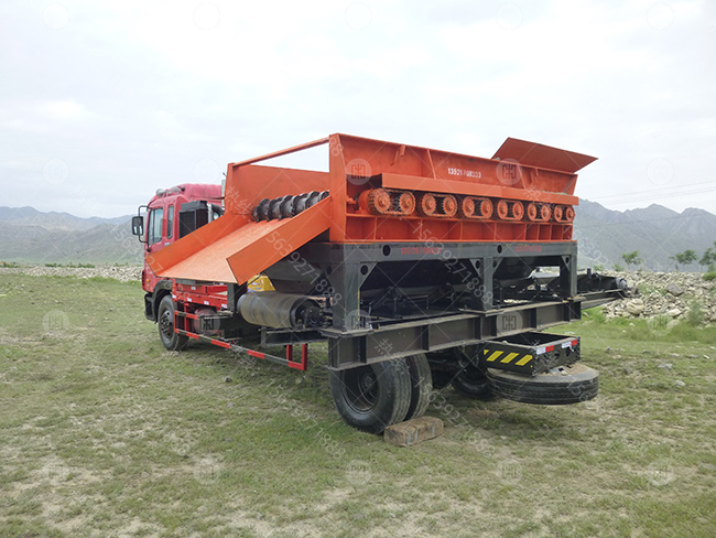 車載式土石分離機(jī) 車載式土石分離機(jī)